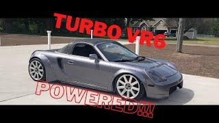 600HP Turbo VR6 Swapped Toyota MR2 Spyder: Build Breakdown