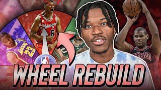 A CLASSIC WHEEL OF REBUILDING CHALLENGE IN NBA 2K21