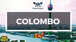 Colombo by Drone in 4K, Sri Lanka  | Travel Drone