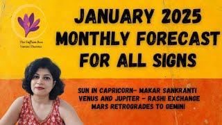 Monthly Predictions for January 2025 | all rising signs/ascendants