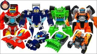 Transformers Rescue Bots Academy Toy Unboxing -  Whirl Hot Shot Boulder & Brushfire