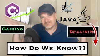 Java is Declining and C# is Gaining - How Do We know??