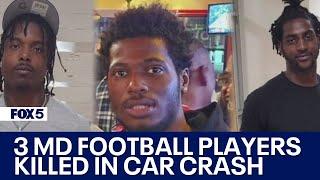 3 local football players killed in multi-vehicle car crash in Prince George's County