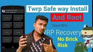 Safe way Install Twrp And Root || Kenzo