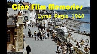 Lyme Regis, Dorset in June 1960, Vintage Home Movie Cine Film