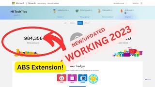 How to get ABS extension For Microsoft Rewards WORKING 2023 (NEW/UPDATED Method)