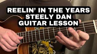 "REELIN' IN THE YEARS" STEELY DAN (HARMONY GUITARS) Mixolydian Mode GUITAR LESSON