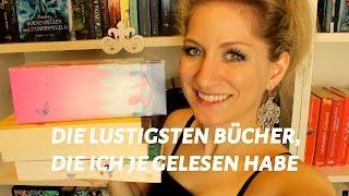 Die 5 LUSTIGSTEN Bücher, die ich je gelesen habe 