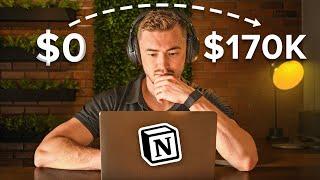 How To make $170k passive income with Notion