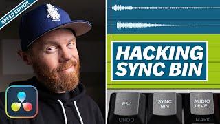 How to FIX Sync Bin - SPEED EDITOR Multicam DaVinci Resolve 17 Tutorial