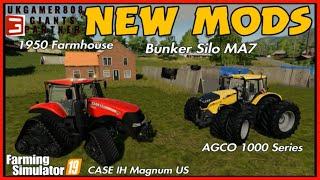 NEW Mods fs19 Case Magnum US & Agco 1000 series #fs19modsreview