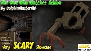 The One Who Watches Addon by DolphinMasterMB Best Scary Addons Fearcraft Minecraft Bedrock PE