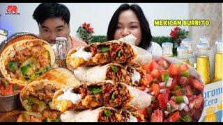 MEXICAN BURRITO & NEW BUTTERNUT SOUP A FLAVORFUL TORTILLA MUKBANG EXPERIENCE | Mukbang Philippines