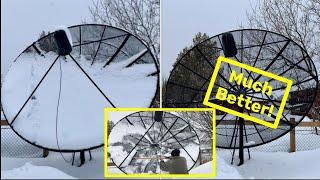 C-Band Satellite TV Signal Knocked Out by Snowstorm!