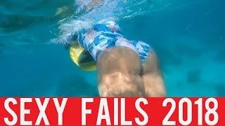 Sexy Girls Fails! || New Funny Compilation! || Year 2018!