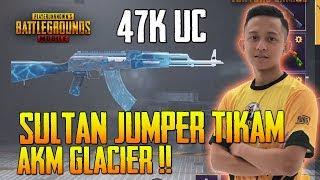 Sultan Jumper Jatuh Miskin Sebab Tikam Skin AKM Glacier Guna 47K UC | PUBG Mobile