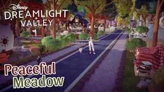 Finishing my Peaceful Meadow | Disney Dreamlight Valley | Speed Build