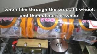 Installation video of the horizontal packing machine