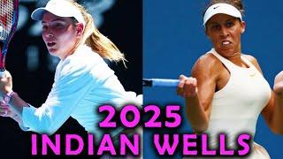 Donna Vekic vs Madison Keys - 2025 Indian Wells Open | R4 highlights