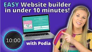 How To Create a Landing Page in Podia | Podia Website Builder 2024