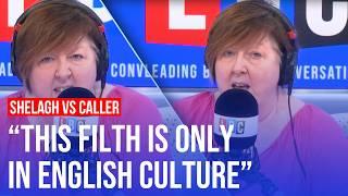 ‘I’m feckin’ furious’: Shelagh debates caller on pre-marital relationships | LBC