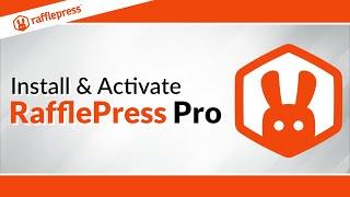 How to Install and Activate RafflePress Pro