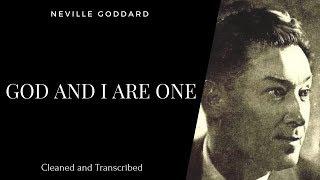 Neville Goddard - God And I Are One - 1972 Lecture - Own Voice - Full Transcription - Subtitles  -
