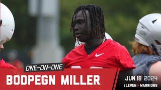 2025 WR Bodpegn Miller discusses picking up offer from Ohio State, relationship with Buckeyes