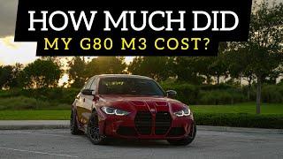 How Much Did My Manual G80 M3 Cost Me? | Imola Red G80 M3