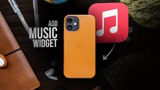 How to Add a Music Widget on iPhone (tutorial)