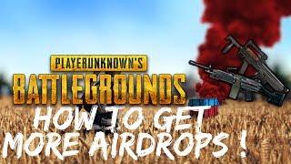 How to Get More AIRDROPS and die less (PUBG Tips & Tricks)