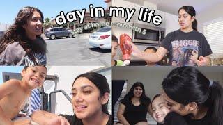 REALISTIC day in my life breakfast| waxing Nana’s eyebrows for the 1st time| chill mommy vlog