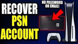 How to Recover PSN Account with NO Password or Email (Sign in ID) Works On PS5 & PS4 (Best Method!)