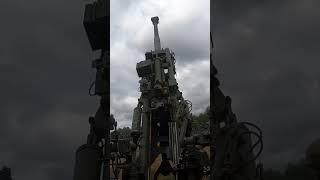 A M777 Howitzer can deliver firepower up to 25 miles away.