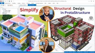 Design of 3 Storey RCC Building having a Basement Floor with Different Ground Level -Protastructure