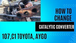 how to fit  107,Citroen c1,toyota aygo manifold catalytic converter bad emmissions