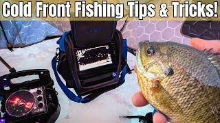 Ice Fishing TIPS for BRUTAL Cold Front Conditions!