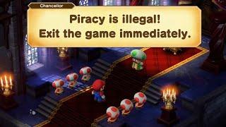 Super Mario RPG - Anti-Piracy Screen (Chancellor Dialogue)