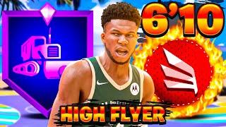 Creating a Gamebreaking 6'10 High Flyer Build in NBA 2K24!