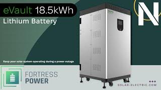 Fortress Power eVault 18.5kWh Lithium Battery