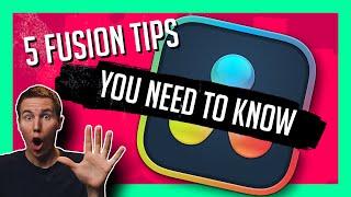 5 CRAZY Things You Didn’t Know About Fusion in DaVinci Resolve!