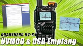Quansheng UV-K5  USB Breitband Empfänger & UVMOD