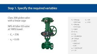 How to Size a Control Valve for Compressible Fluid