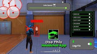 This App Give Only RED NUMBER ️ Like Pc Players | Free Fire Headshot Setting