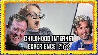 Childhood Internet experience | Matt and Shane's Secret Podcast Reacts