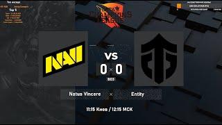 Natus Vincere vs. Entity - Dota 2 Champions League Season 7 | BO3 @4liver