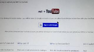 How To Upload MP3s On YouTube