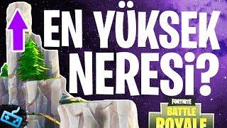 Fortnite’da EN YÜKSEK neresi? En yüksekten SUYA ATLAYINCA ne oluyor? – FORTNITE CHALLENGE