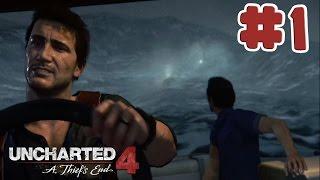 Uncharted 4: A Thief's End - Walkthrough - Part 1 - Prologue (PS4 HD) [1080p60FPS]