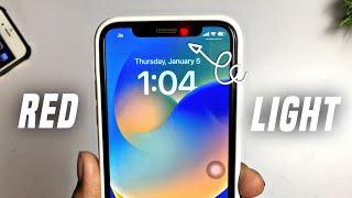 How To Activate Red Face ID Light On iPhone | How To Turn on Red light On iPhone |